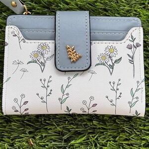 New Floral Small Wallet Card Holder Coin Purse Womens Cute Mini Wallet